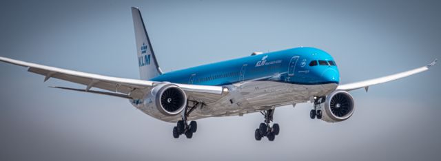 BOEING 787-10 Dreamliner (PH-BKD) - landing at LAX