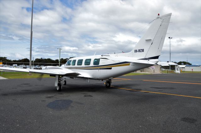 Piper Navajo (VH-MZM) - Australian Corporate Jet Centre chieftan at Flinders Island, Nov 2022