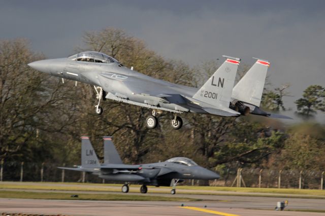 McDonnell Douglas F-15 Eagle — - F-15C at Lankenheath, UK.