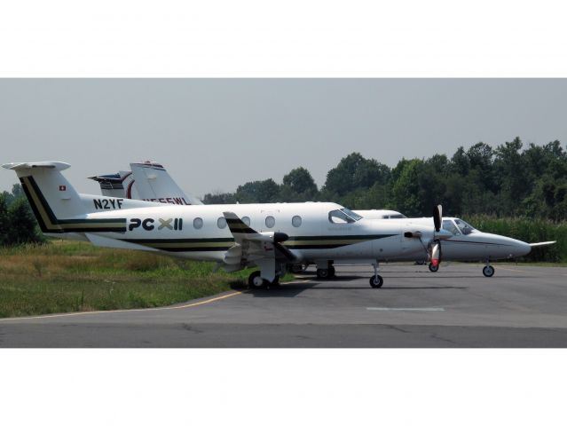 Pilatus PC-12 (N2YF) - Looks good.