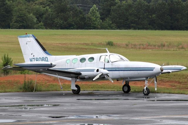 Cessna 402 (N7808Q) - Photo taken on 6/15/2020.