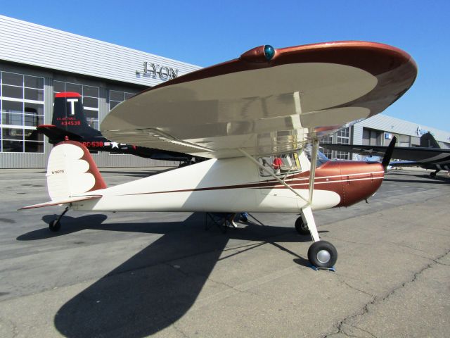 Cessna 120 (N1827N) - On the ramp.