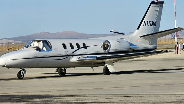 Cessna Citation 1SP (N111MK) - Parked at KWJF