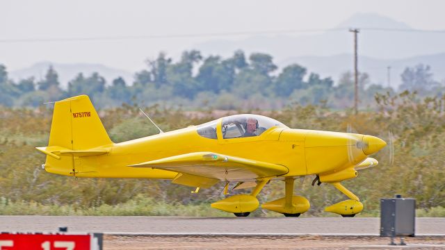 Vans RV-6 (N757TW) - Kummer Gerald C Vans RV6A arrives at 2023 Buckeye Air Fair AOPA Fly-in at Buckeye Municipal Airport