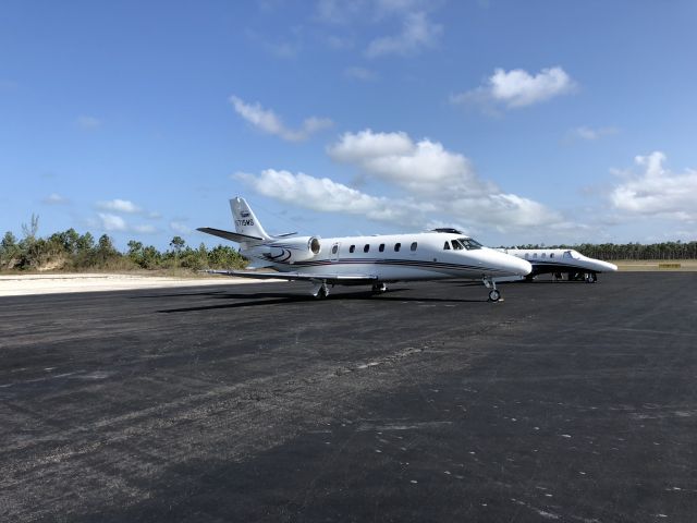 Cessna Citation Excel/XLS (N536CH) - Haupt LLC @ Marsh Harbor Abaco