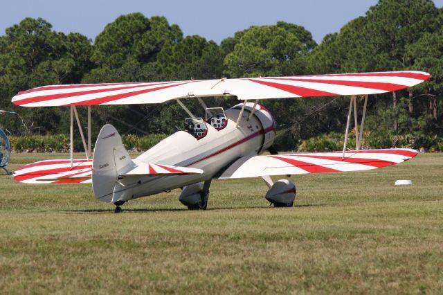 Boeing PT-17 Kaydet (N450SS) - Stearman Model 75 (N450SS) taxis at Buchan Airport