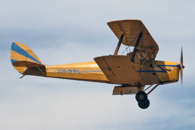 VH-WRL — - DE HAVILLAND AUSTRALIA DH-82A TIGER MOTH - REG : VH-WRL (CN DHA1073) - JAMESTOWN AIRPORT SA. AUSTRALIA - YJST  13/9/1997