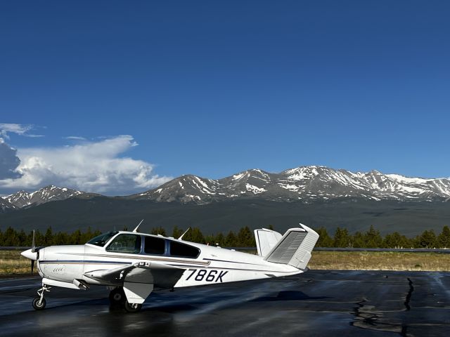 Beechcraft 35 Bonanza (N5786K) - A trip to Leadville, CO in July 2023.