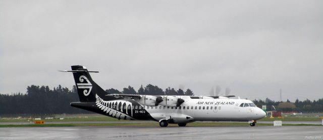 ATR ATR-72 (ZK-MCU) - Evidently, a local modification ANZ are testing  ; ) ATR 72-500 Mk 2