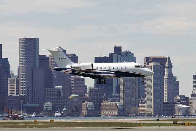 Canadair Challenger (N339FX) - Stay Strong Boston !