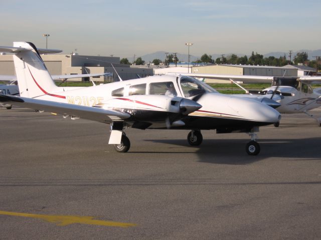 Piper PA-44 Seminole (N2112F) - TAXIING AT FULLERTON