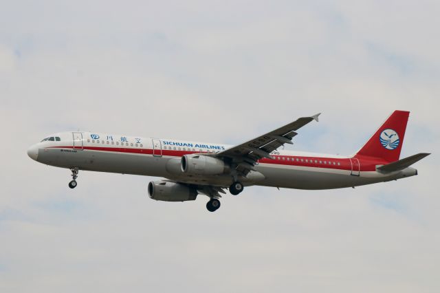 B-6590 — - A321-231(B-6590) Landing