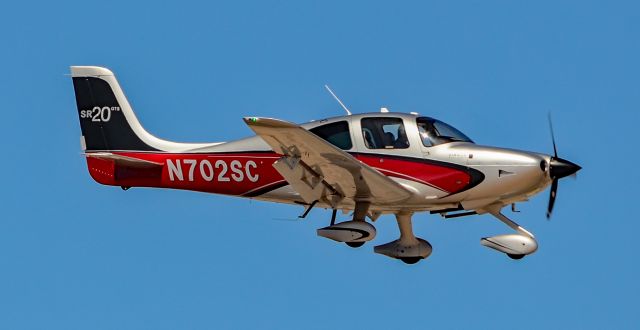 Cirrus SR-20 (N702SC) - N702SC 2013 Cirrus SR20 GTS s/n 2235 - North Las Vegas Airport (IATA: VGT, ICAO: KVGT, FAA LID: VGT)br /Photo: TDelCorobr /September 21, 2019