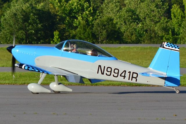 Vans RV-8 (N9941R) - arriving at KJQF - 6/5/18