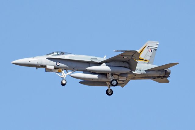 Boeing Hornet (A2118) - McDonnell-Douglas FA-18A A21-18 RAAF Base Pearce 11/12/19._