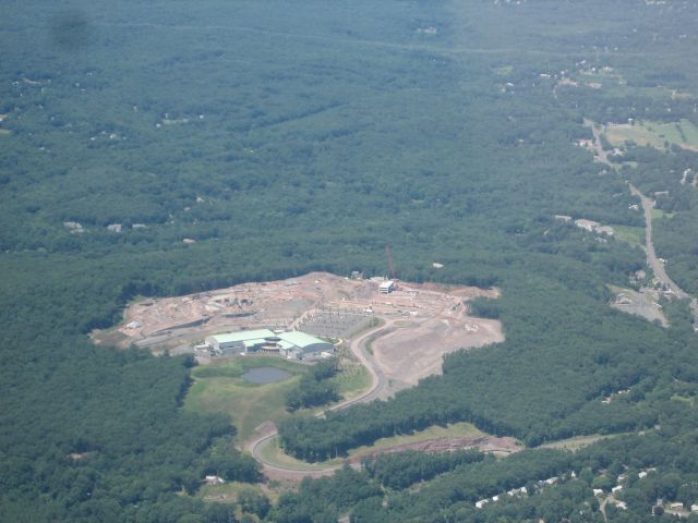 Diamond Star (N867DS) - Quinnipiac University new construction site; July 2008