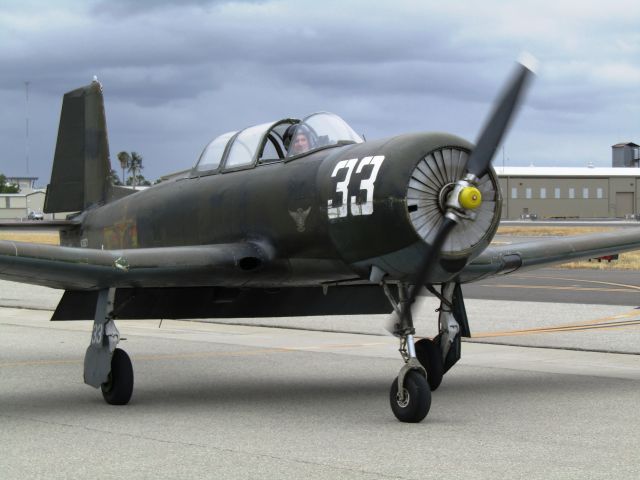 NANCHANG PT-6 (N33ZY) - Taxiing at Fullerton