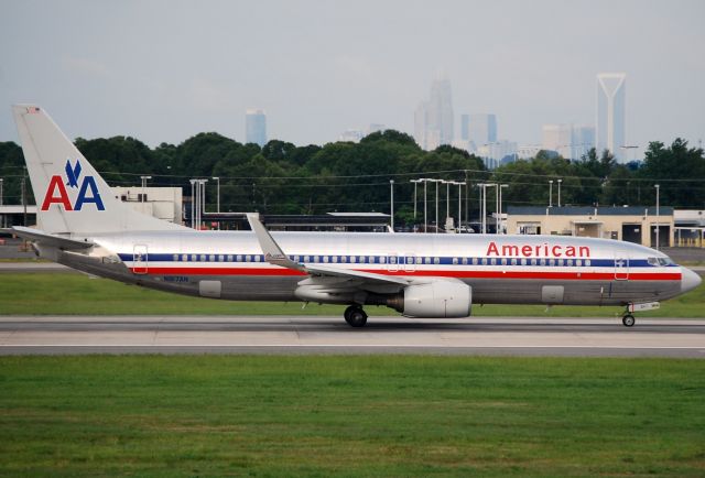 Boeing 737-800 (N917AN) - Taking off 18C - 7/18/15