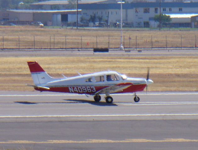 Piper Cherokee (N40963) - 27R, 6/16/08