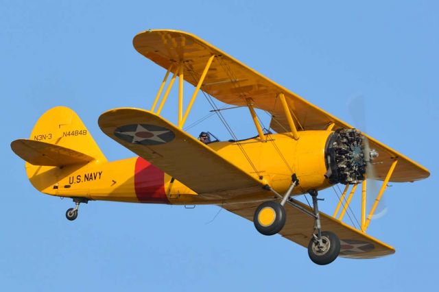 NAVAL AIRCRAFT FACTORY N3N (N44848) - Naval Aircraft Factory N3N-3 N44848 71 at Chino, California on April 29, 2016. 