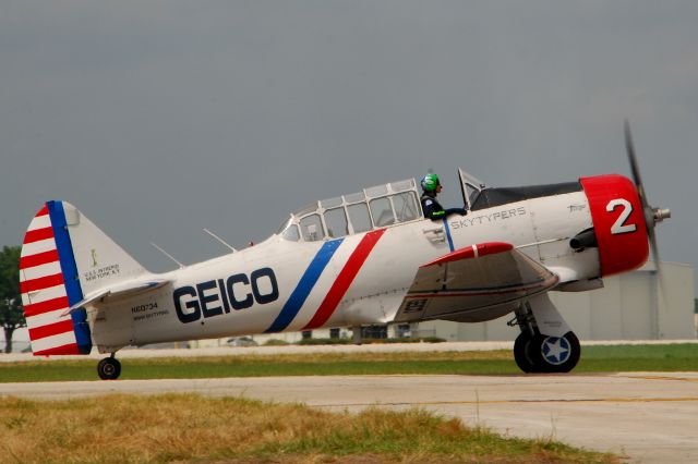 North American T-6 Texan (N60734) - 2013 Sun n Fun