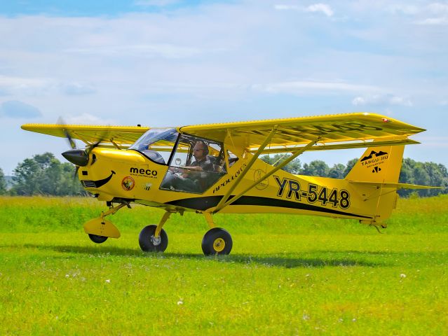HALLEY Apollo Fox (CVU5448) - Decolare avion in cadrul mitingului aviatic 1 iunie 2024 dedicat copiilor la Aerodrom Barza.