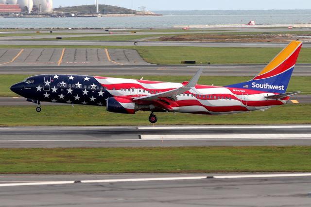 Boeing 737-800 (N500WR) - 'Freedom One' arriving from St. Louis