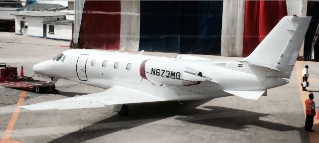 Cessna Citation Excel/XLS (N673MG) - HOME BASE