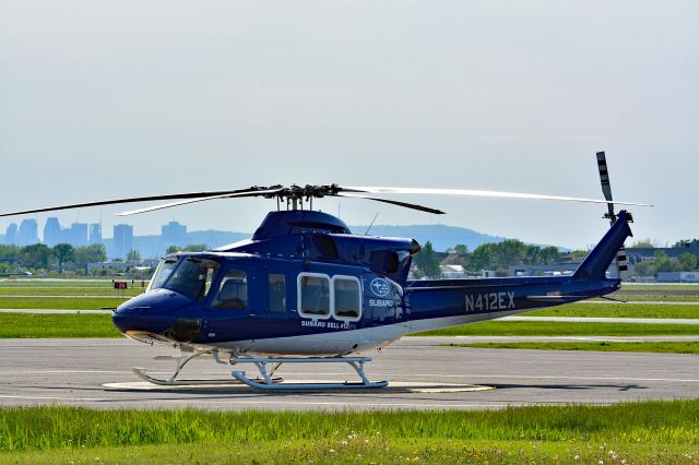 Bell 412 (N412EX) - Visiting CYHU on May 25, 2022