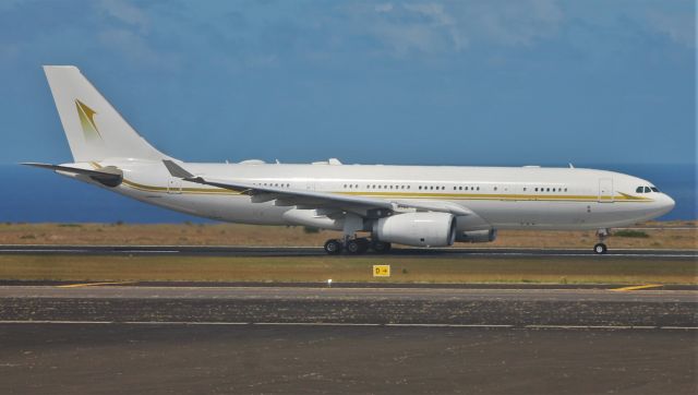 Airbus A330-300 (HZ-SKY2) - Santa Maria Island International Airport - LPAZ, Azores. July 2, 2021.