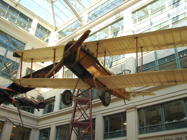 Piper Saratoga (N249) - de Havilland DH-4B on display at the National Postal Museum in Washington, DC (2/14/09)