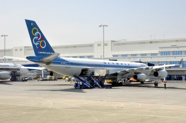 Airbus A340-300 (SX-DFB) - 2005 - By 2009 Olympic ceased operation and the airplane was scraped...