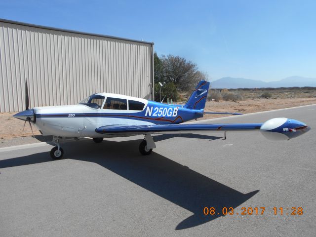 Piper PA-24 Comanche (N250GB) - N-number change formerly N333KB