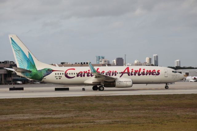 Boeing 737-800 (9Y-TAB)