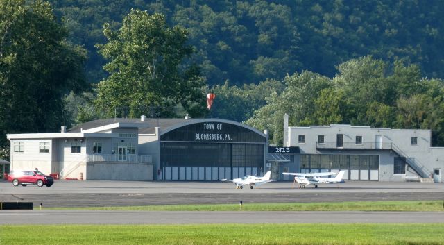 N119MA — - Catching some tarmac time is this 2012 BRM AERO Bristel S-LSA light sport/aerobatic aircraft in July of 2023. Also in the scene is N86092 SkyLane and the FBO Office/Hangar for the Bloomsburg Pa. airport.