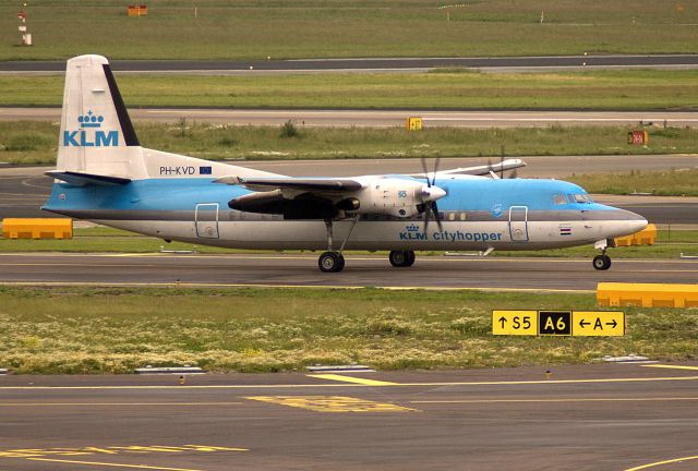 Fokker Maritime Enforcer (PH-KVD) - Image captured AMS (May2007)