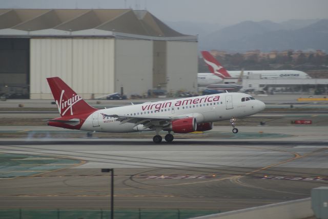 Airbus A319 (N525VA) - Virgin America A319-112 cn3324