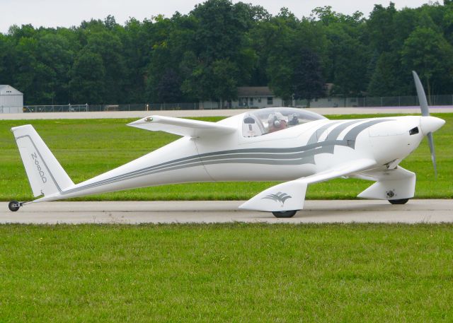 Experimental 100kts (N68DD) - AirVenture 2016.    2000 Quickie Q2