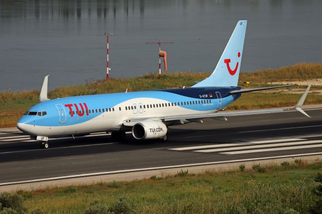 Boeing 737-800 (D-ATUF) - Photo taken on July 11, 2021.