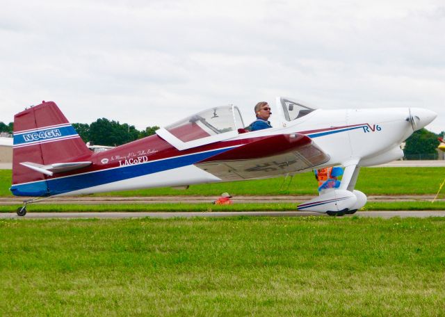 Vans RV-6 (N64GH) - At Oshkosh. 2000 Vans RV-6