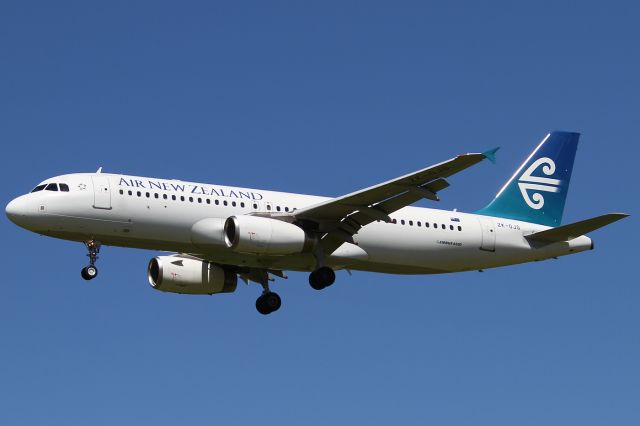 Airbus A320 (ZK-OJG)