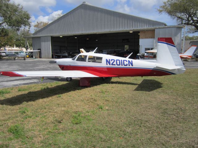 Mooney M-20 (N201CN) - CLEARWATER AIRPARK 02.22.2013, CLEARWATER, FL, USA