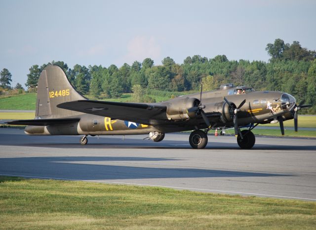 Boeing B-17 Flying Fortress (N3703G) - MEMPHIS BELLE Taxiing - 9/15/12