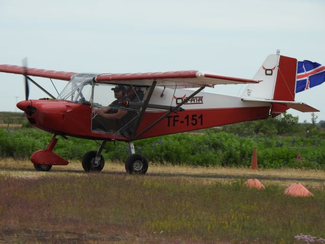TF151 — - Taxiing at Selfoss Iceland