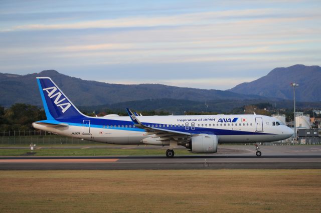 Airbus A320neo (JA213A) - October 14, 2024:HKD-HND. NH1490