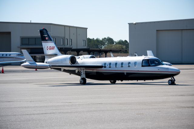 IAI 1124 Westwind (C-GIAW) - Westwind II sitting at Columbia Metropolitan Airport 