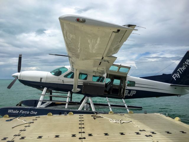 Cessna Caravan (N208JP) - N208JP at Bakers Bay, Bahamas seaplane dock.