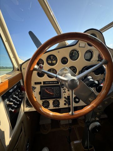 WACO YKS (N2279) - Interior of N2279 