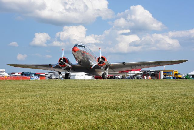 Douglas DC-3 (NC17334) - DAY Air Show 07-22-23