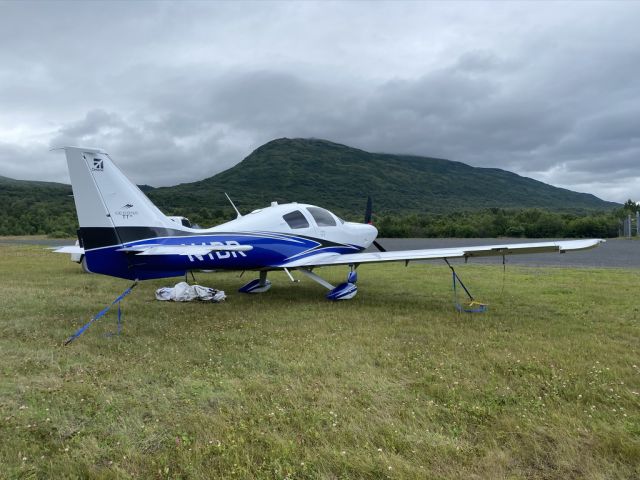 Cessna TTx (N1BR) - Cessna TTx on gravel??